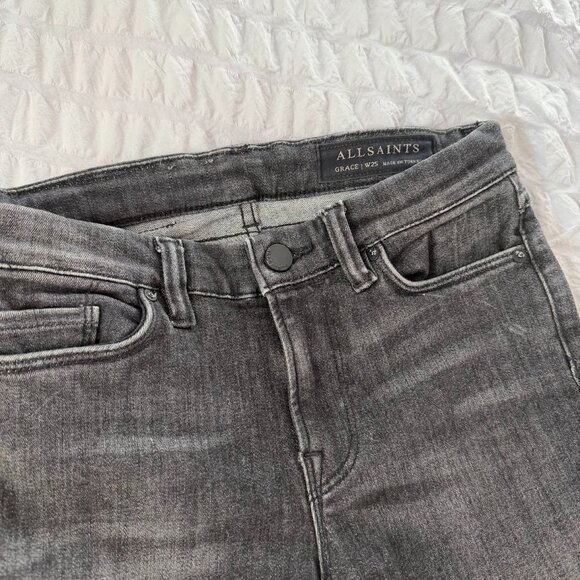All Saints Grace Skinny Jeans - Size 25 - Picture 5 of 6